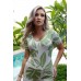 034333 - Blusa Ramany Estampada Folhagem 